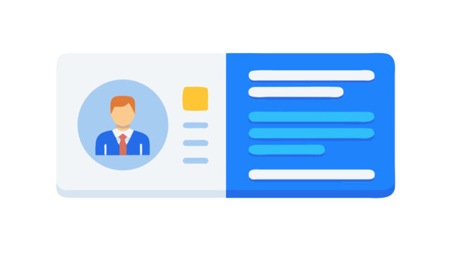 Modern business card template design for professional networking and corporate identity branding solution