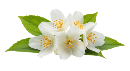 Isolated Jasmine Flowers