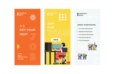 Recruitment campaign for open positions