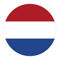 Circle Netherlands Flag Europe Country