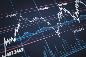 Stock Market Data Analysis Chart