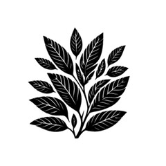 Fresh Botanical Leaves Vector Illustration