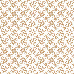 vector seamless pattern with flowers