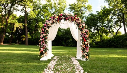 Outdoor Wedding Ceremony Decor