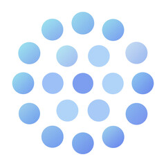 Halftone design elements
