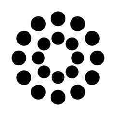 Halftone design elements
