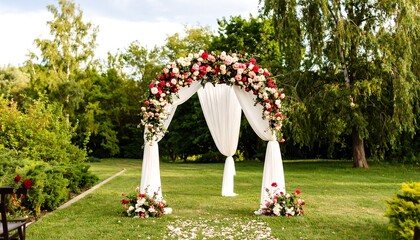 Outdoor Wedding Ceremony Decor