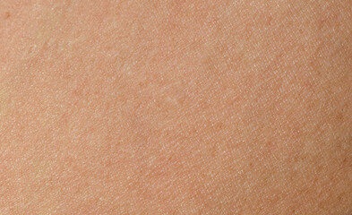 Human skin texture background, tan asian people, close up photography abstract