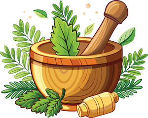 Spooky Crystal Elements Herbal Medicine Mortar and Pestle