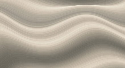 Fototapeta premium Abstract wavy pattern in shades of beige and gray creating a smooth and flowing texture