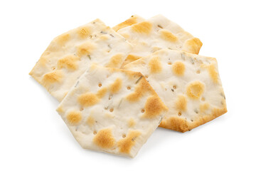 Salty cracker cookies. Gluten-free dry biscuits. Snacks. Beer snack.