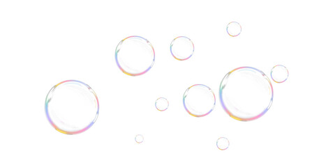 bubble transparent, soap bubbles,PNG.	