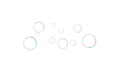 bubble transparent, soap bubbles,PNG.	