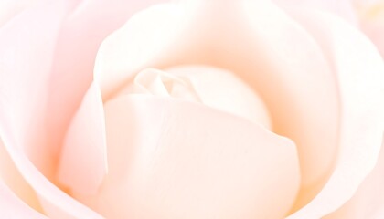 Cream Fabric Rose Folds