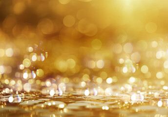 gold glitter background for luxury product