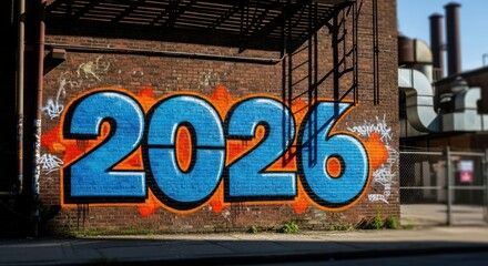 Naklejka premium Graffiti art of 