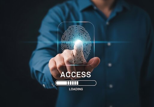 Fingerprint scan access loading technology