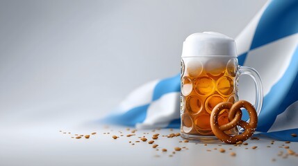 Oktoberfest 3D Minimalist Icon Pack – German Beer Festival Illustrations, oktoberfest 3d art, oktoberfest design pack, oktoberfest symbols, oktoberfest icon, background, wallpaper