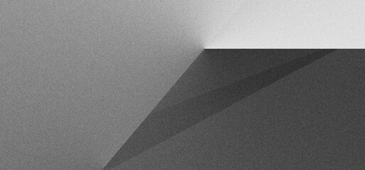 Black white grainy background, monochrome gray noisy texture dark grunge banner, header poster cover backdrop design	
