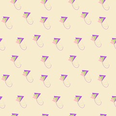 Magic triangle seamless pattern 5102