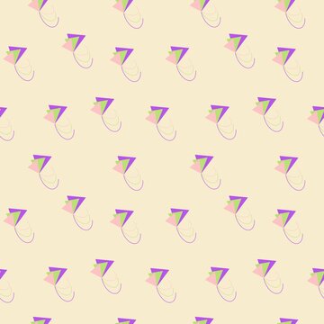 Magic triangle seamless pattern 5102