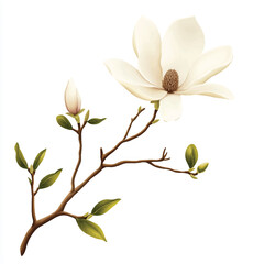 Obraz premium a magnolia branch