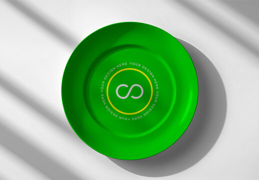 Ceramic Plate Mockup