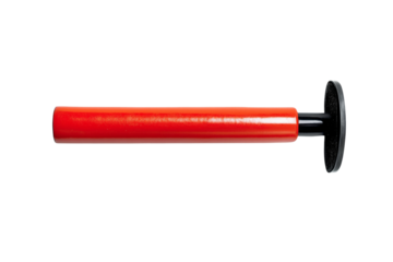 Compact lint roller with refills isolated on transparent background