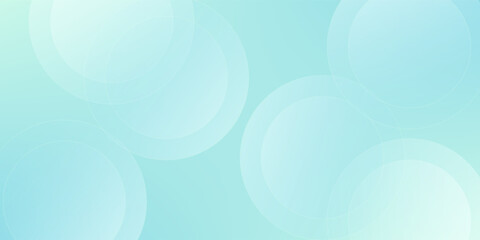 Minimalist banner background. Green and blue gradations.Circle geometric background. Simple design. Vector. EPS 10