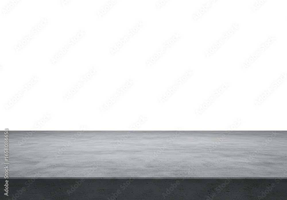 Aufkleber a closeup view of a textured concrete surface, isolated on a pure transparent background, perfect fo