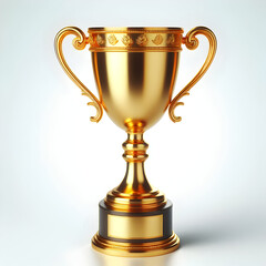 Fototapeta premium Gold Cup Standing Tall