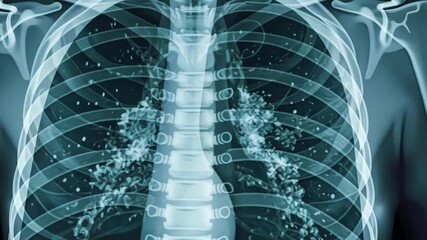 lung scan, pulmonary diagnostics, bronchial analysis. Respiratory health. Bronchioles expand during deep inhalation. Alveoli functionality critical for gas exchange. 3D medical render of lung tissues.