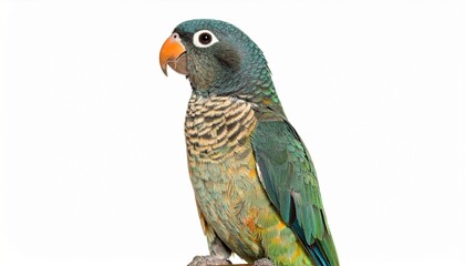 Obraz premium parrot on white background