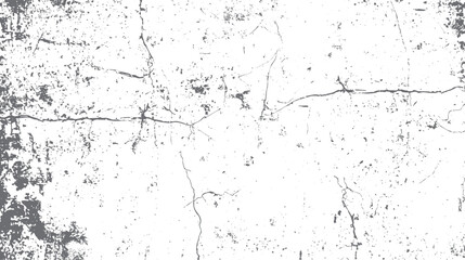 Fototapeta premium Cracked grunge wall texture. Distressed old concrete background with cracks stains and vintage rough surface