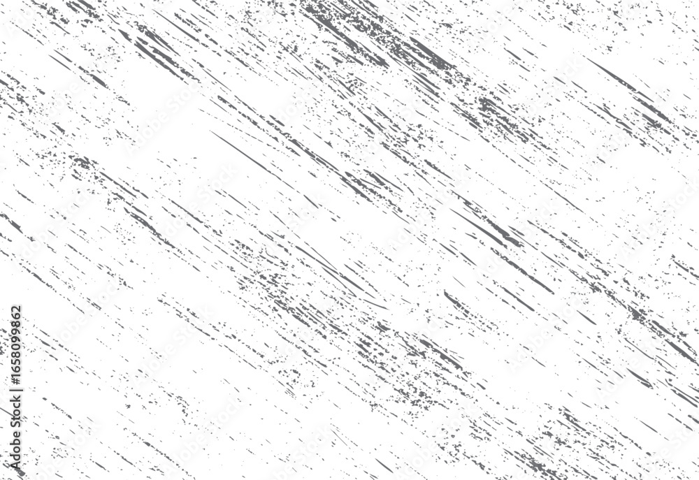 Poster distressed scratch texture. grunge diagonal streak lines background with messy ink brush rough effec