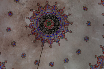 Sheikh Ebulvefa Mosque with Striped Ottoman Architecture in Istanbul