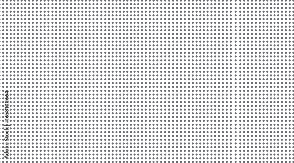 Poster geometric halftone dot grid seamless texture. minimal abstract dotted background with retro digital 