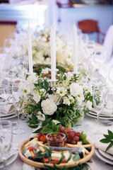 wedding table setting