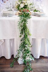 wedding table setting