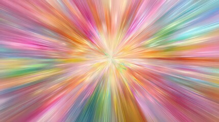 Obraz premium Abstract Colorful Radial Explosion Design
