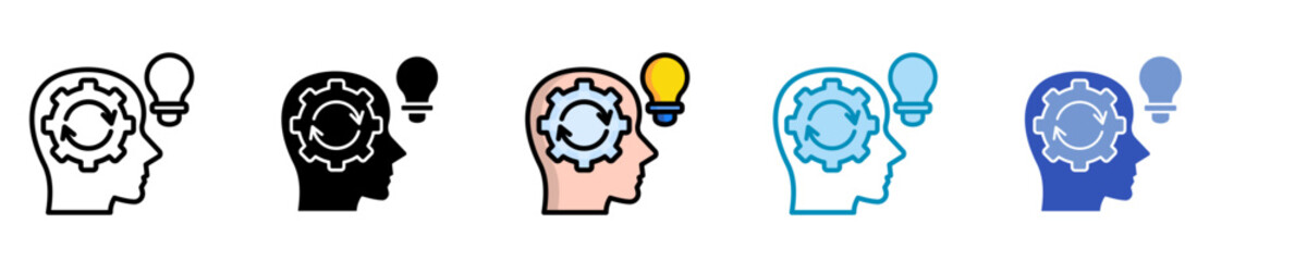 Initiative  Icon Set Multiple Style Collection
