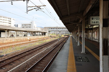 Naklejka premium 駅