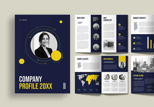 Company Profile Book Template Design