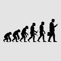 evolution, human, progress, development, primate, ancestor, biology, anthropology, science, genetics, adaptation, species, survival, history, archaeology, culture, technology, modern, digital, behavio