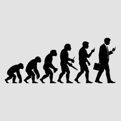 evolution, human, progress, development, primate, ancestor, biology, anthropology, science, genetics, adaptation, species, survival, history, archaeology, culture, technology, modern, digital, behavio