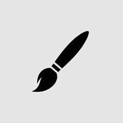 vector illustration of a brush