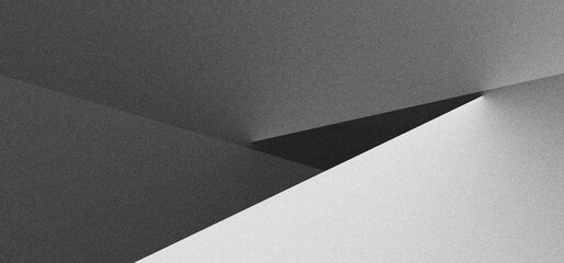 Black white grainy background, monochrome gray noisy texture dark grunge banner, header poster cover backdrop design	
