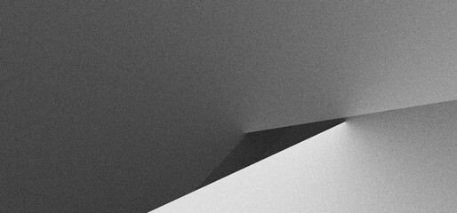 Black white grainy background, monochrome gray noisy texture dark grunge banner, header poster cover backdrop design	
