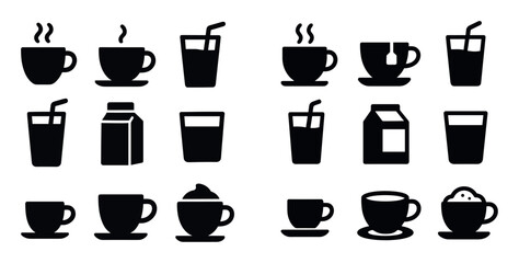 Breakfast Beverage Icons