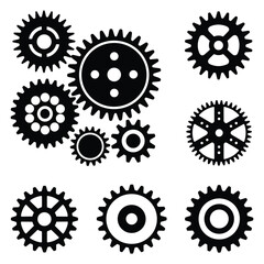 Abstract geometric pattern with vibrant color accents and text elements